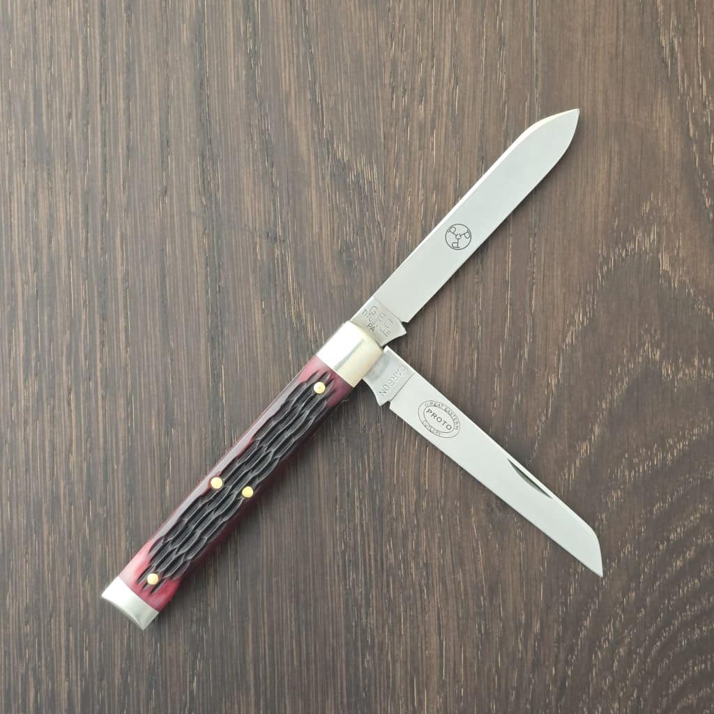 Great Eastern Cutlery #412226 Black Rasberry Jigged Bone PROTOTYPE – gallery image 4