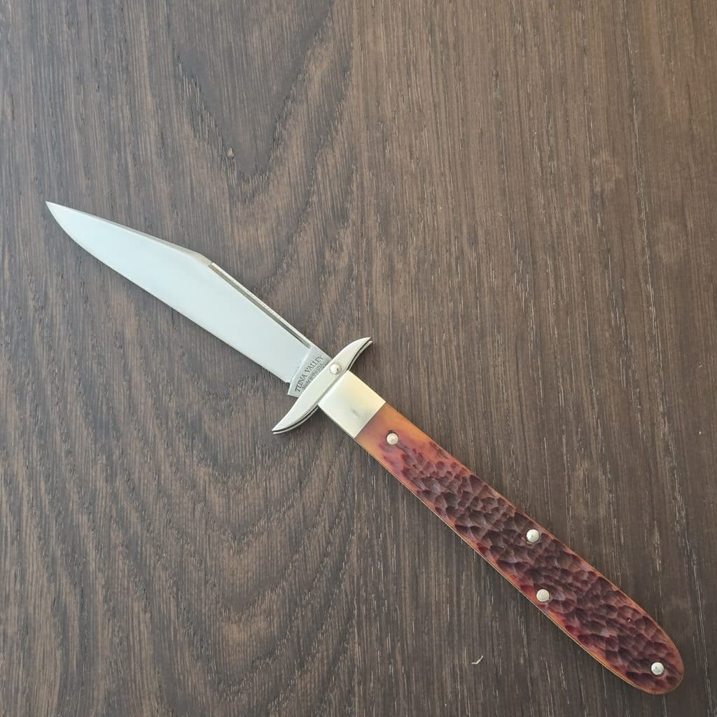 Tuna Valley Cutlery Mountain Cougar Catalina Wine Mixer Jigged Bone w/154CM (1 of 10) – gallery image 5