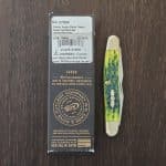 Case XX USA No 27866 Green Apple Bone Peach Seed Jig Muskrat 79445 SS knife for sale