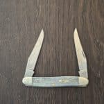 Case XX USA No 58418 Pocket Worn Gray Bone Crandall Jig Muskrat 79254 SS