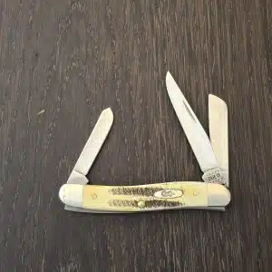 Case XX USA No 03578 6.5 Bone Stag Medium Stockman 6.5318 SS knife for sale