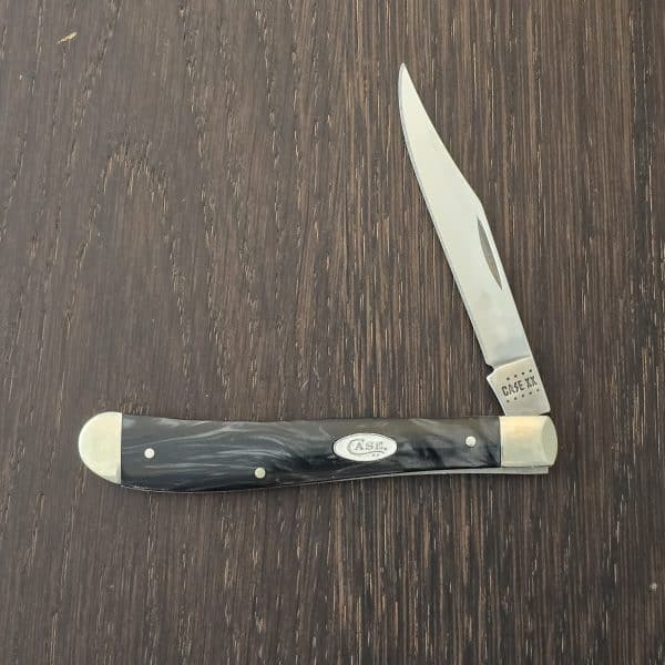 Case XX USA No. 23677 SparXX Black Pearl Kirinite Slimline Trapper 101048 SS – gallery image 1