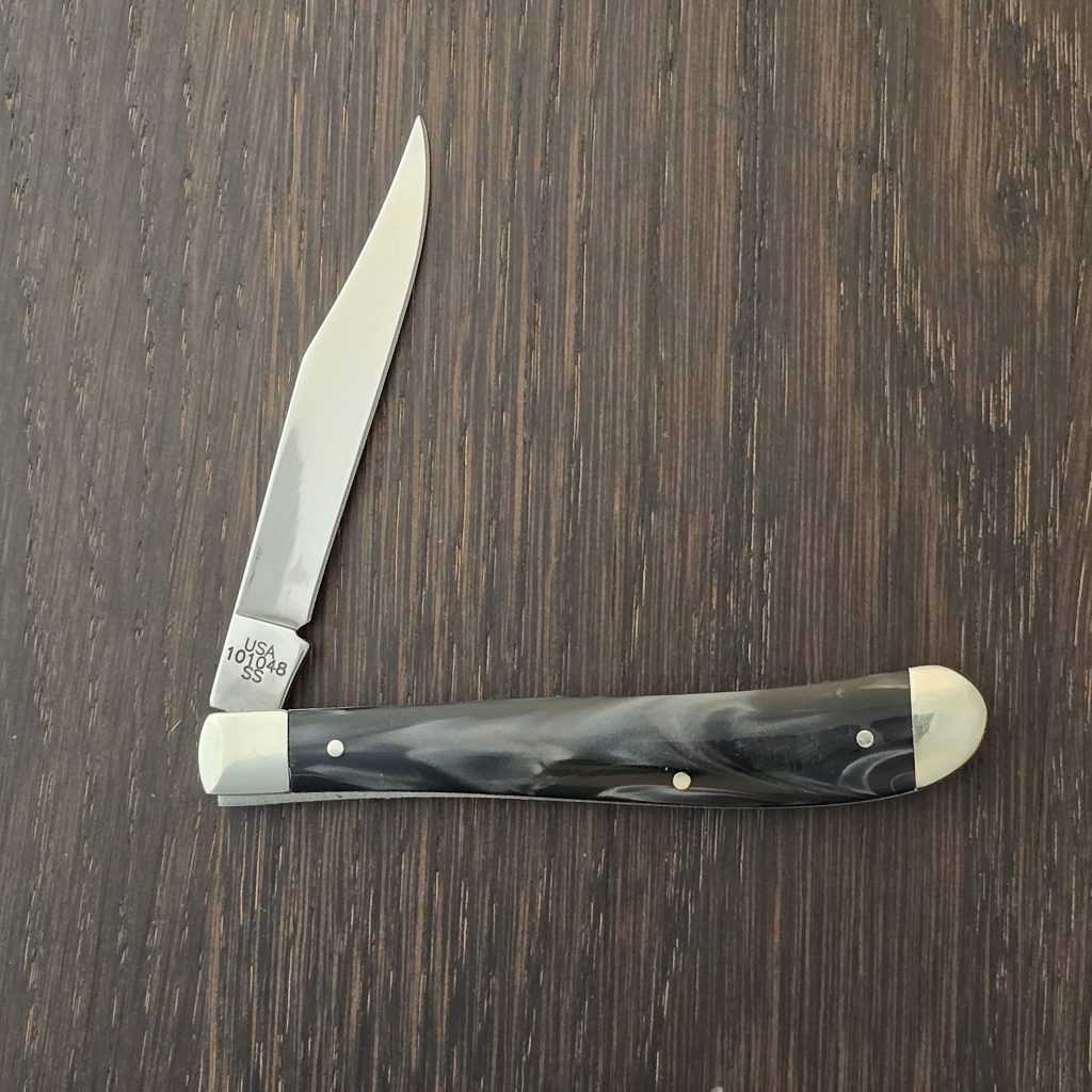 Case XX USA No. 23677 SparXX Black Pearl Kirinite Slimline Trapper 101048 SS – gallery image 3