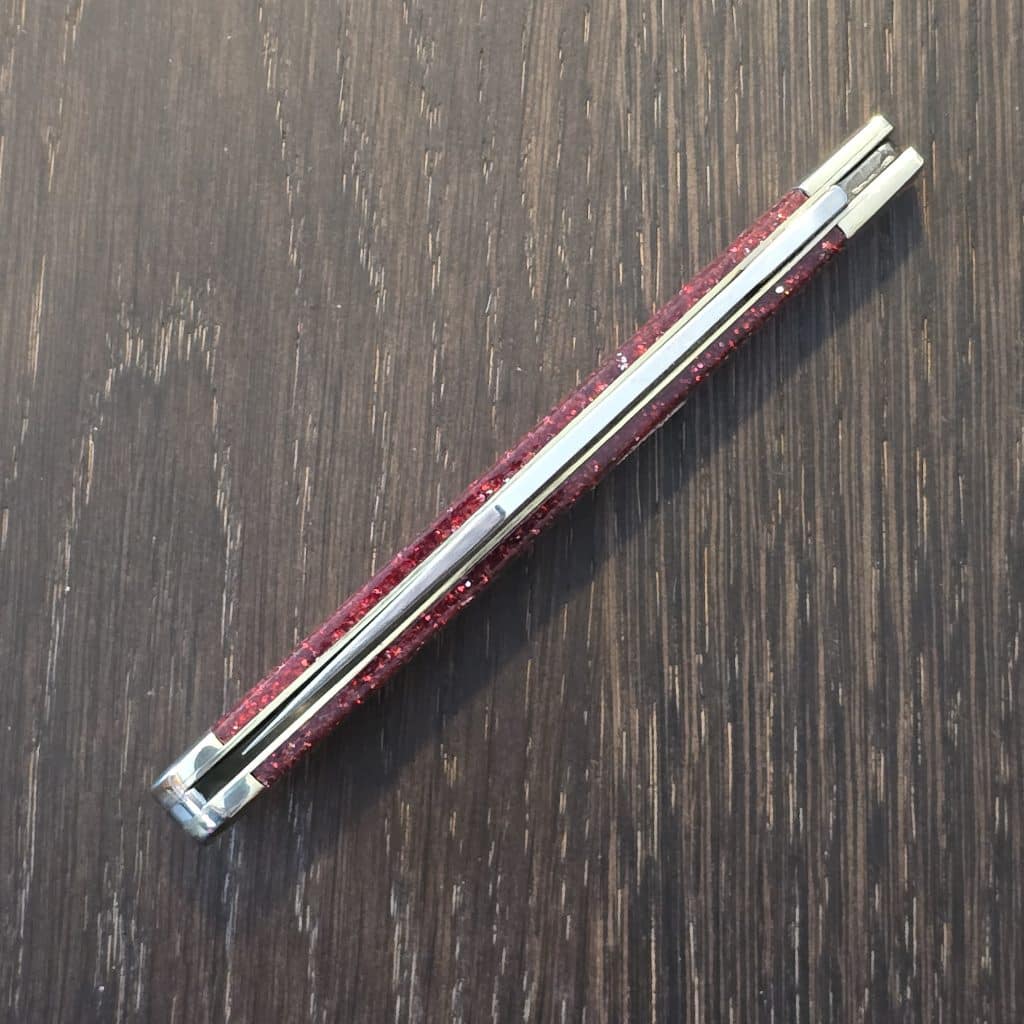 Case XX USA No. 67006 SparXX Ruby Stardust Kirinite Slimline Trapper 101048 SS – gallery image 4