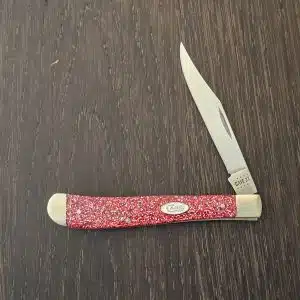 Case XX USA No. 67006 SparXX Ruby Stardust Kirinite Slimline Trapper 101048 SS knife for sale