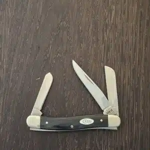 Case XX USA No 23671 SparXX Black Pearl Kirinite Medium Stockman 10318 SS knife for sale