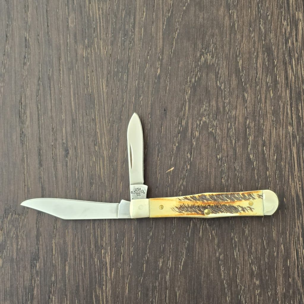 Case XX USA No. 65326 6.5 Bone Stag Small Swell Center Jack 6.5225 1/2 SS – gallery image 3