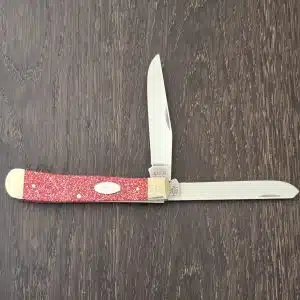 Case XX USA No. 67000 SparXX Ruby Stardust Kirinite Smooth Trapper 10254 SS knife for sale