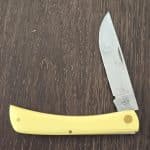 Case XX USA No. 00038 Yellow Synthetic Smooth Sod Buster 3138 SS
