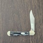Case XX USA No. 23676 SparXX Black Pearl Kirinite Smooth Mini Copper Lock 101749L SS knife for sale