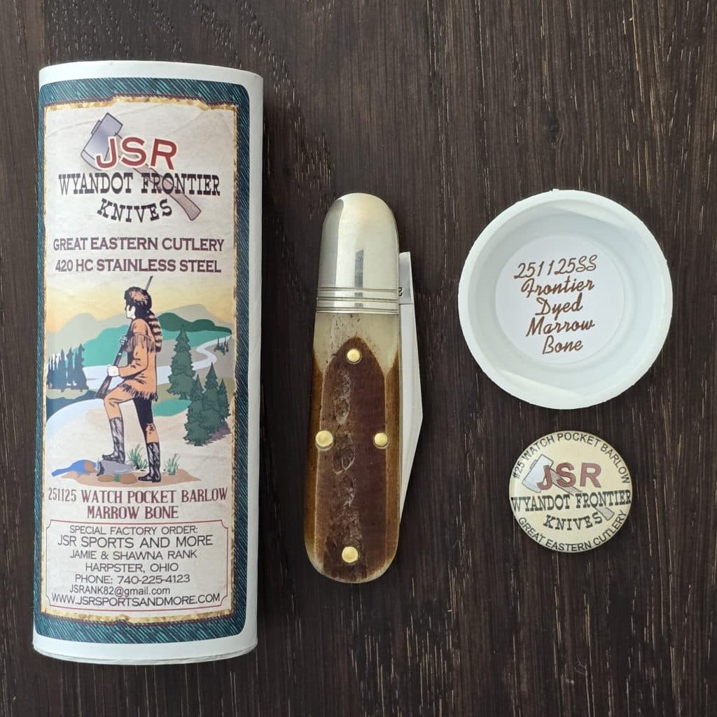 Great Eastern Cutlery #251125 SS Frontier Dyed Marrow Bone SFO – gallery image 2