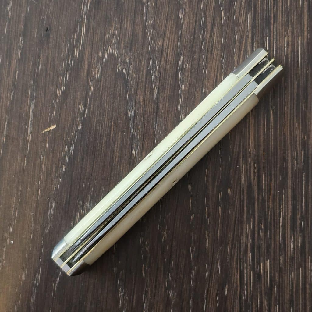 Great Eastern Cutlery #412226 Smooth Oiled Bone" The New Town Physician" PROTOTYPE – gallery image 4