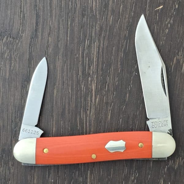 Great Eastern Cutlery #661225 Ember Orange Micarta (used) – gallery image 1
