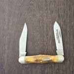 Winchester Blue Grass Cutlery Swell Center Moose Stag W2880 1/2 Vintage 1988