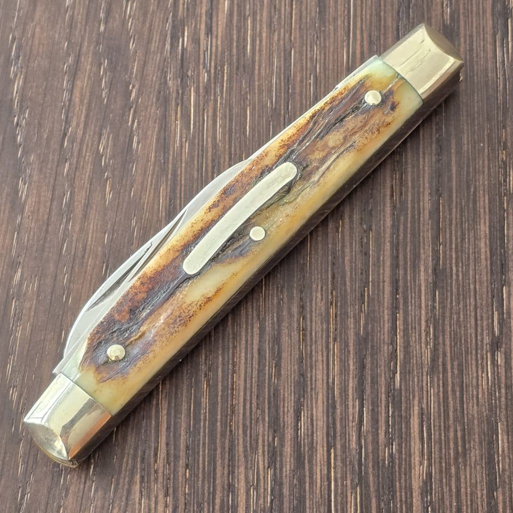 Kane Cutlery Stag Vintage 3 Blade Whittler, German Steel - Image 4
