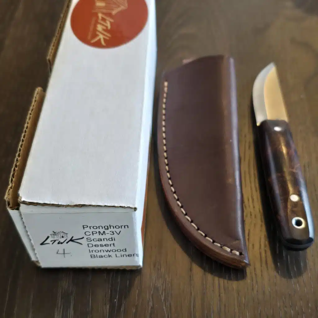 LTWK USA Pronghorn Scandi in CPM-3V, Desert Ironwood and Black