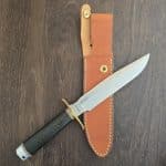BlackJack Knives USA Model 1-7 in Black Micarta and Carbon Steel