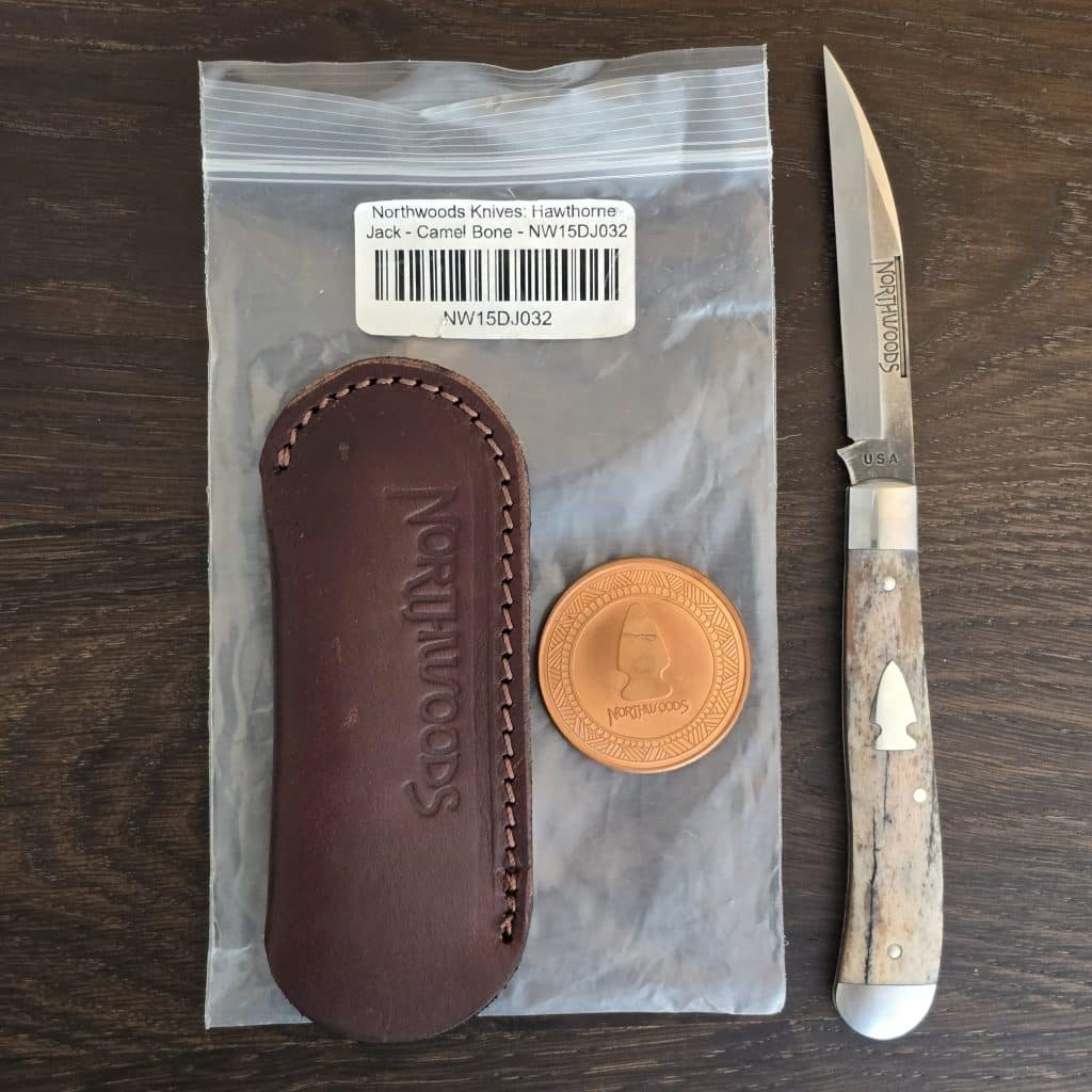 Northwoods by Great Eastern Cutlery Hawthorn Jack Camel Bone NW15DJ032 – gallery image 3