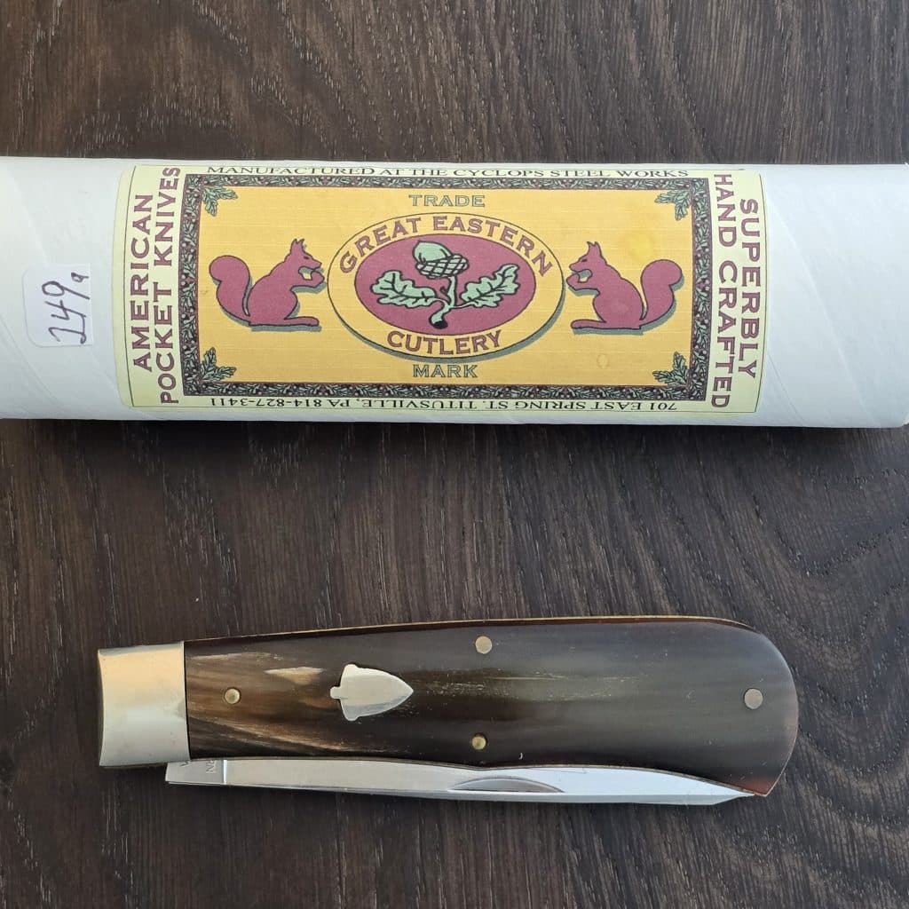 Great Eastern Cutlery #23 Buffalo Horn 2007 SN 122 – gallery image 2