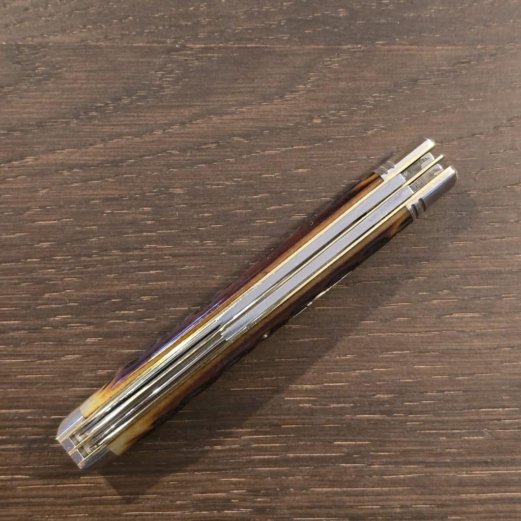 Great Eastern Cutlery #412226 Antique Yellow Jigged Bone PROTOTYPE knife for sale