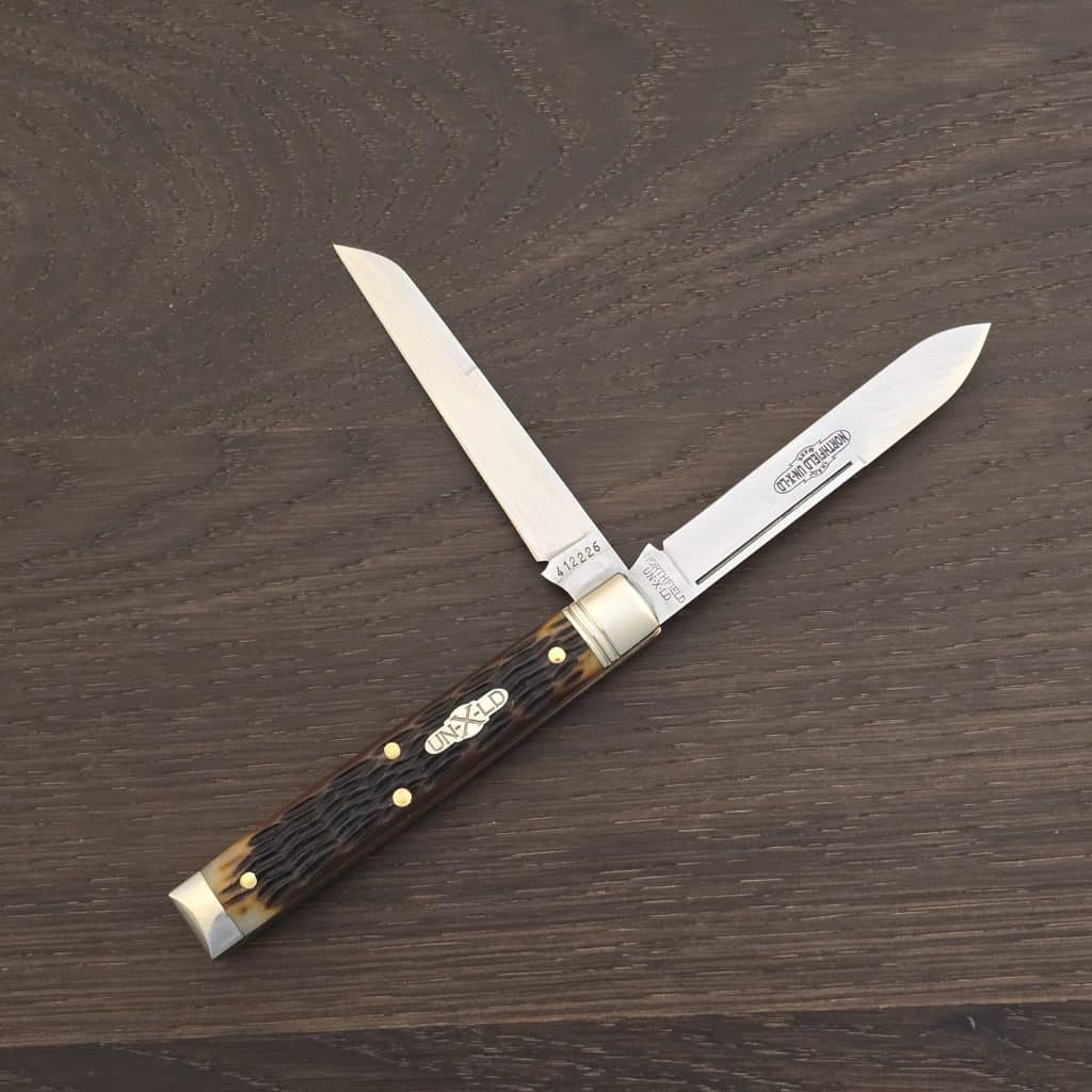Great Eastern Cutlery #412226 Antique Yellow Jigged Bone PROTOTYPE knife for sale