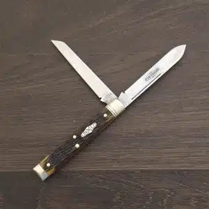 Great Eastern Cutlery #412226 Antique Yellow Jigged Bone knife for sale