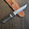 Bark River Knives Sand Storm II 1st Production Run in Black and Green Linnen Hollow and 12C27 (no box) knife for sale