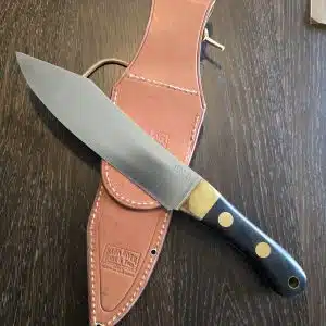 Bark River Knives Hudson Bay Camp Knife African Ebony 1st Production Run (no box) knife for sale