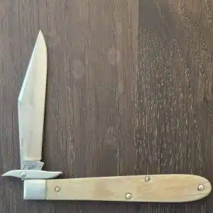 Tuna Valley Cutlery Mountain Cougar Mammoth Bark w/154CM (1 of 20) knife for sale