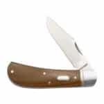 RoseCraft Blades Hatchie River Jack Light Brown Micarta RCT033-LBM