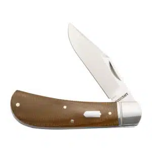 RoseCraft Blades Hatchie River Jack Light Brown Micarta RCT033-LBM knife for sale