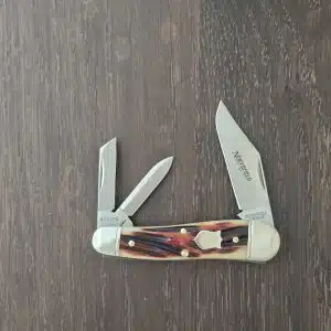 Great Eastern Cutlery #571326 Oxblood Stagcut Natural Bone knife for sale