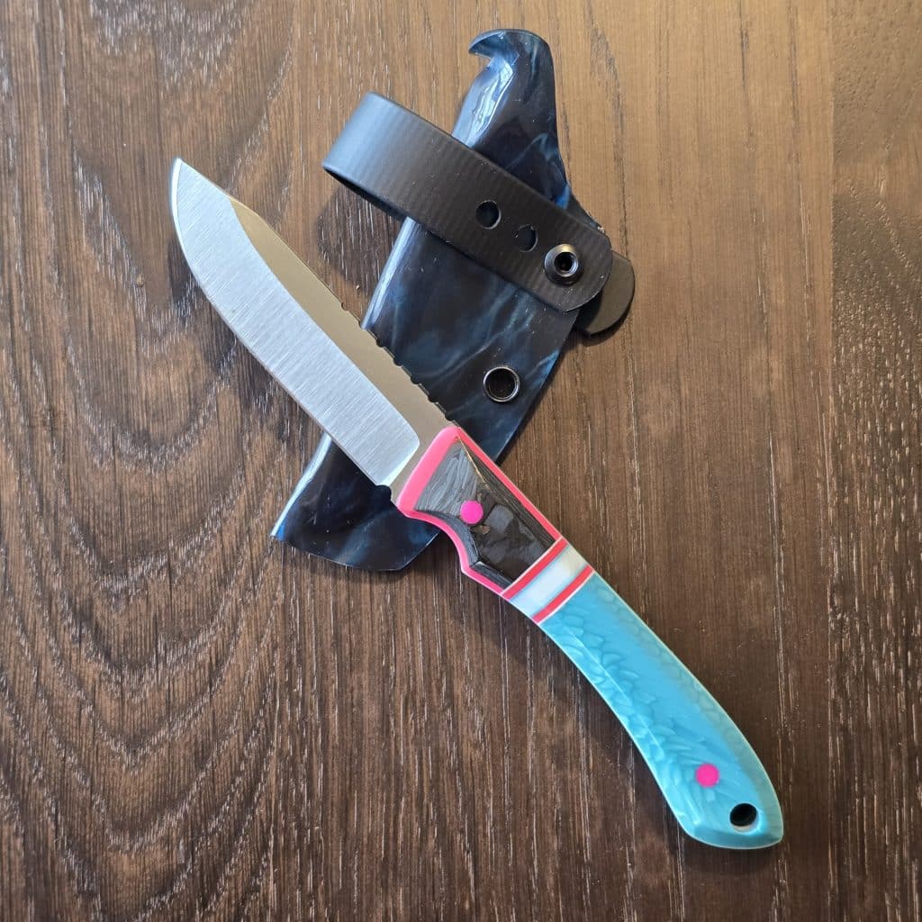 Hall Blades Tracker in Nitro V and "Wood By Mohler" Scales Made By Aaron Hall – gallery image 3