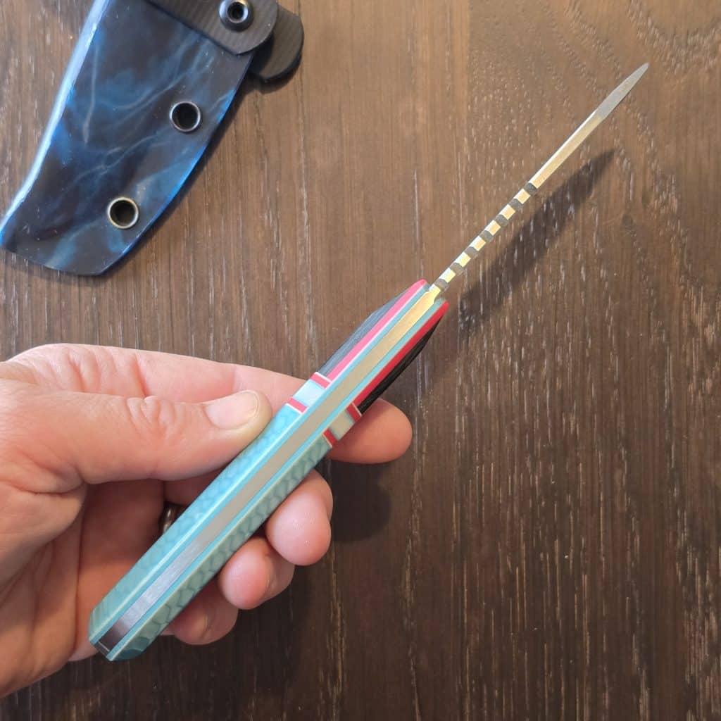 Hall Blades Tracker in Nitro V and "Wood By Mohler" Scales Made By Aaron Hall – gallery image 4