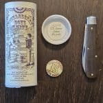 Great Eastern Cutlery #152118 OD Green Linen Micarta (used)