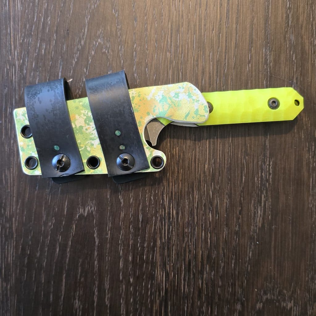 Tactical Pterodactyl Midsized Camper in S45VN and Dayglow G10 scales - Image 4