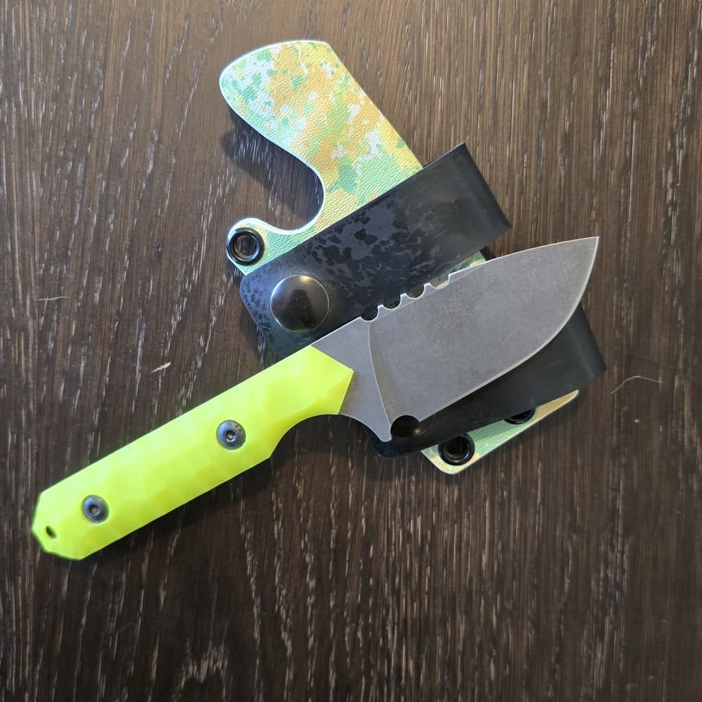 Tactical Pterodactyl Midsized Camper in S45VN and Dayglow G10 scales - Image 2