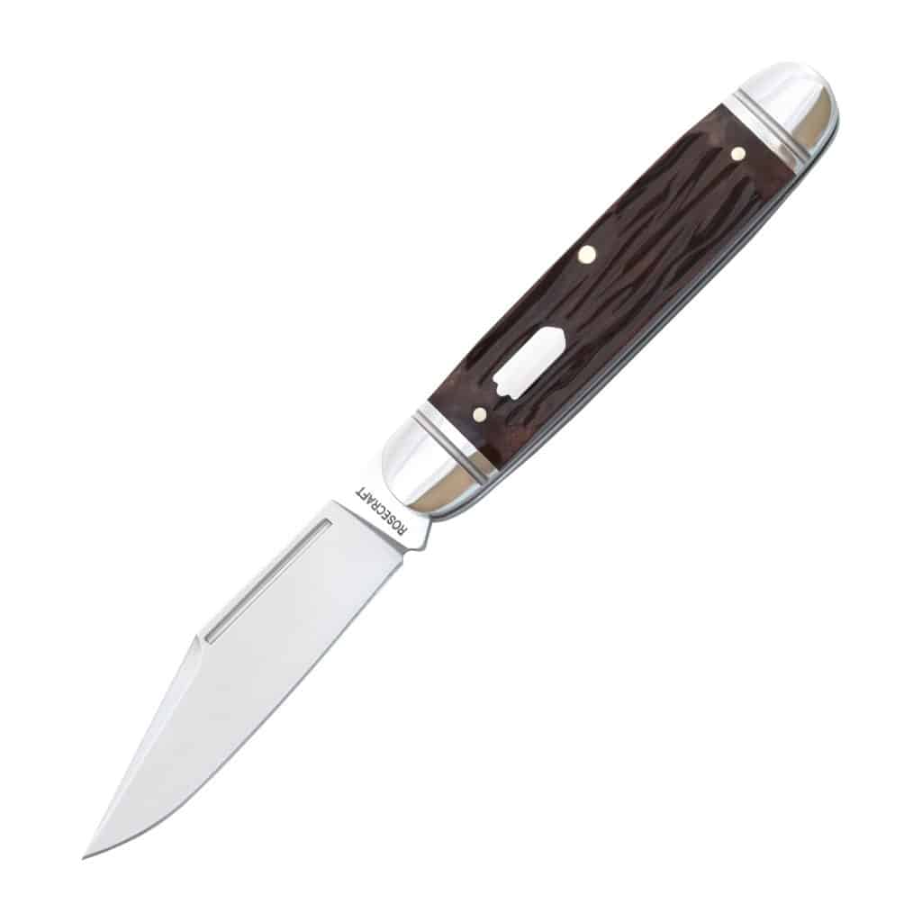 RoseCraft Birchfield Camp Jack Brown Jigged Bone RCT034-BJB – gallery image 5