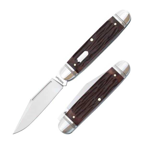 RoseCraft Birchfield Camp Jack Brown Jigged Bone RCT034-BJB – gallery image 1