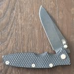 Hinderer Eklipse 3.5" Magnacut Spearpoint Non Flipper Tri-Way Battle Black in Black G10