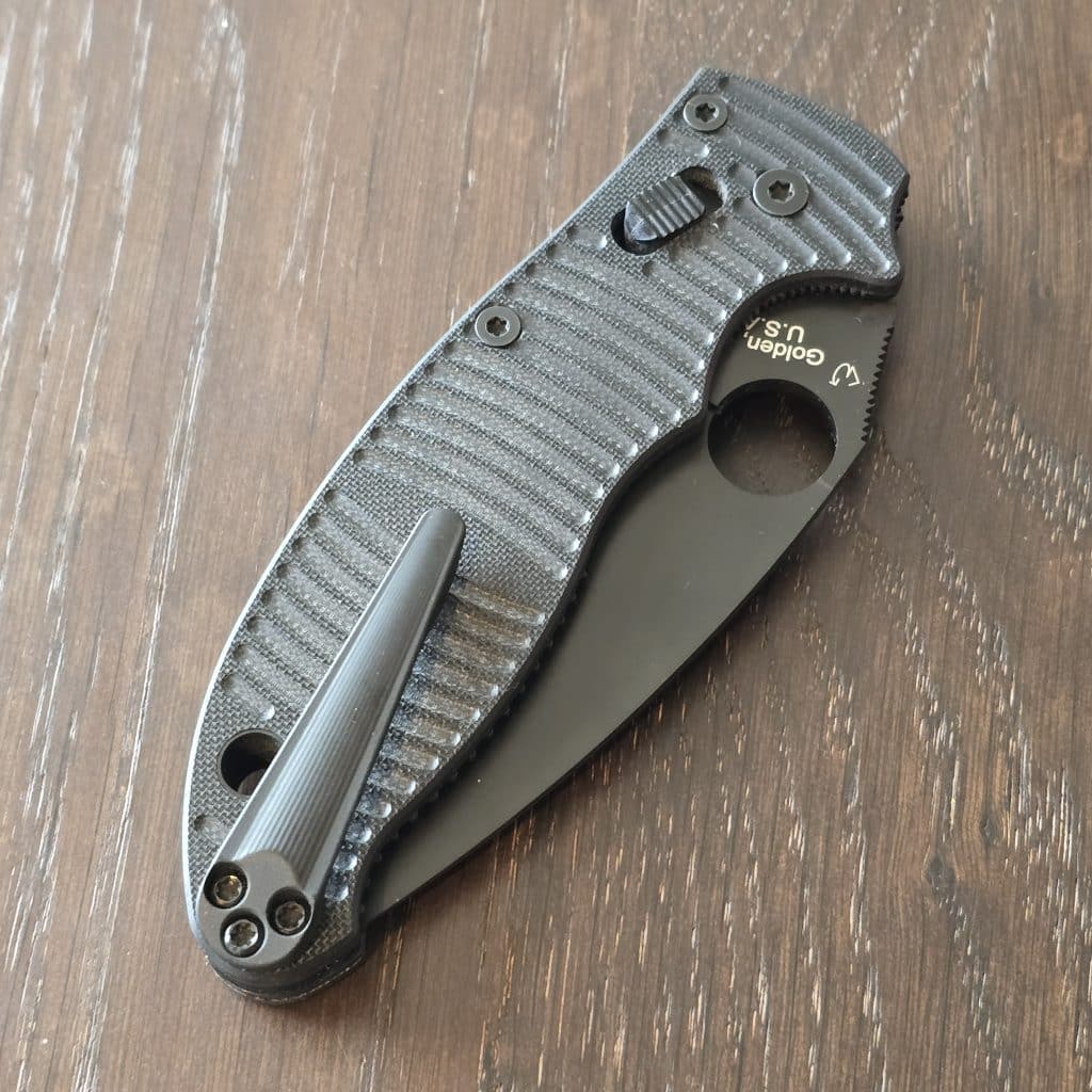 Spyderco USA MANIX2 SALT BK G10 BK MAGNACUT PE C101GMCBKP2 - Image 3