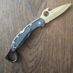 Spyderco JAPAN DELICA 4 GY FRN W VG10 PE C11PGYW