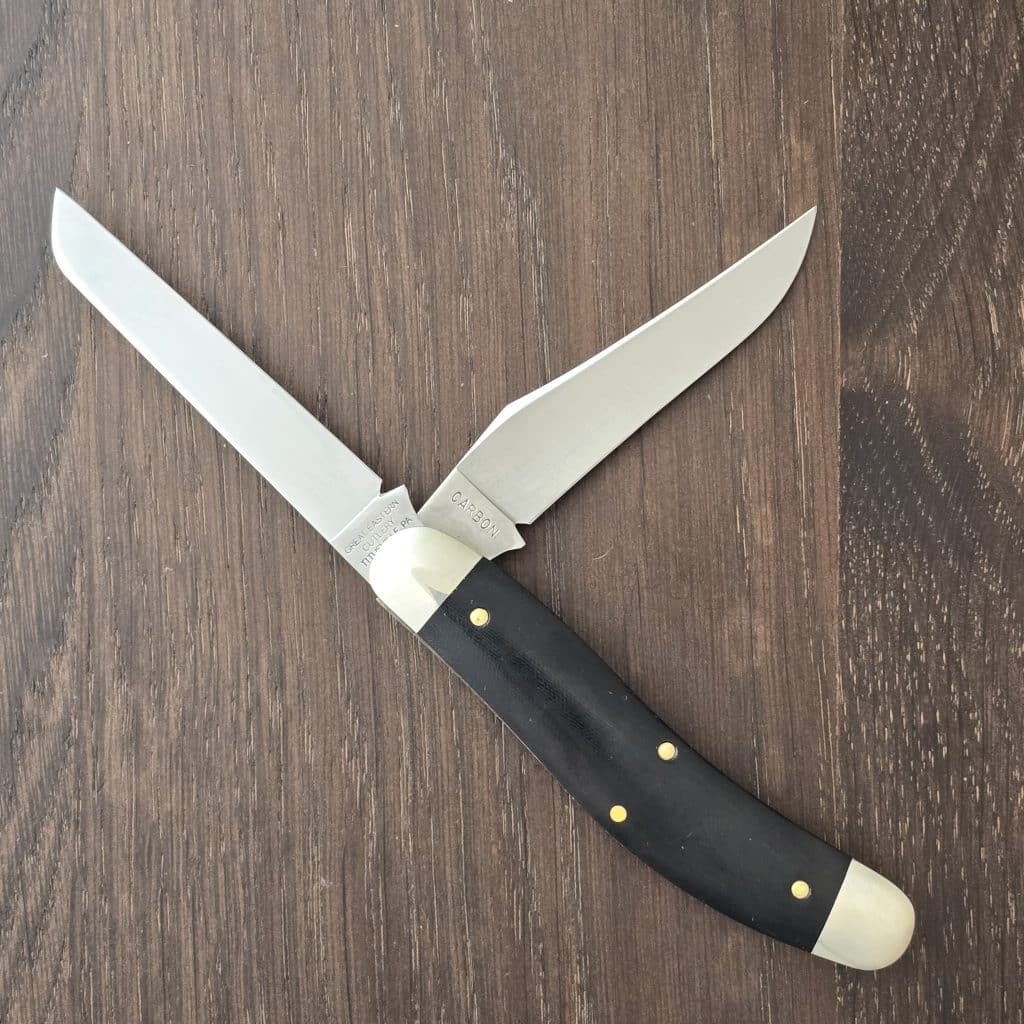 Great Eastern Cutlery #888225 Black Linen Micarta - Image 4