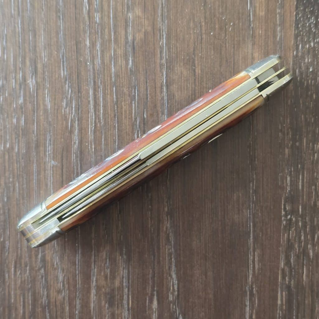 Great Eastern Cutlery #541225 Chestnut Jigged Bone NWKW SFO Jumbo Stock Pen - Image 4