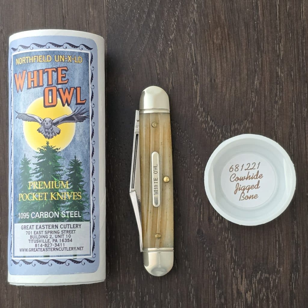 Great Eastern Cutlery #681221 Cowhide Jigged Bone - Image 4