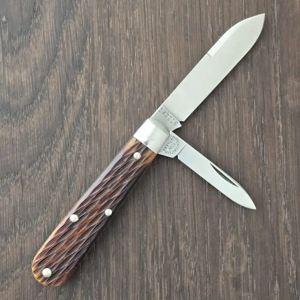 Great Eastern Cutlery #142216 Antique Yellow Jigged Bone - Image 3