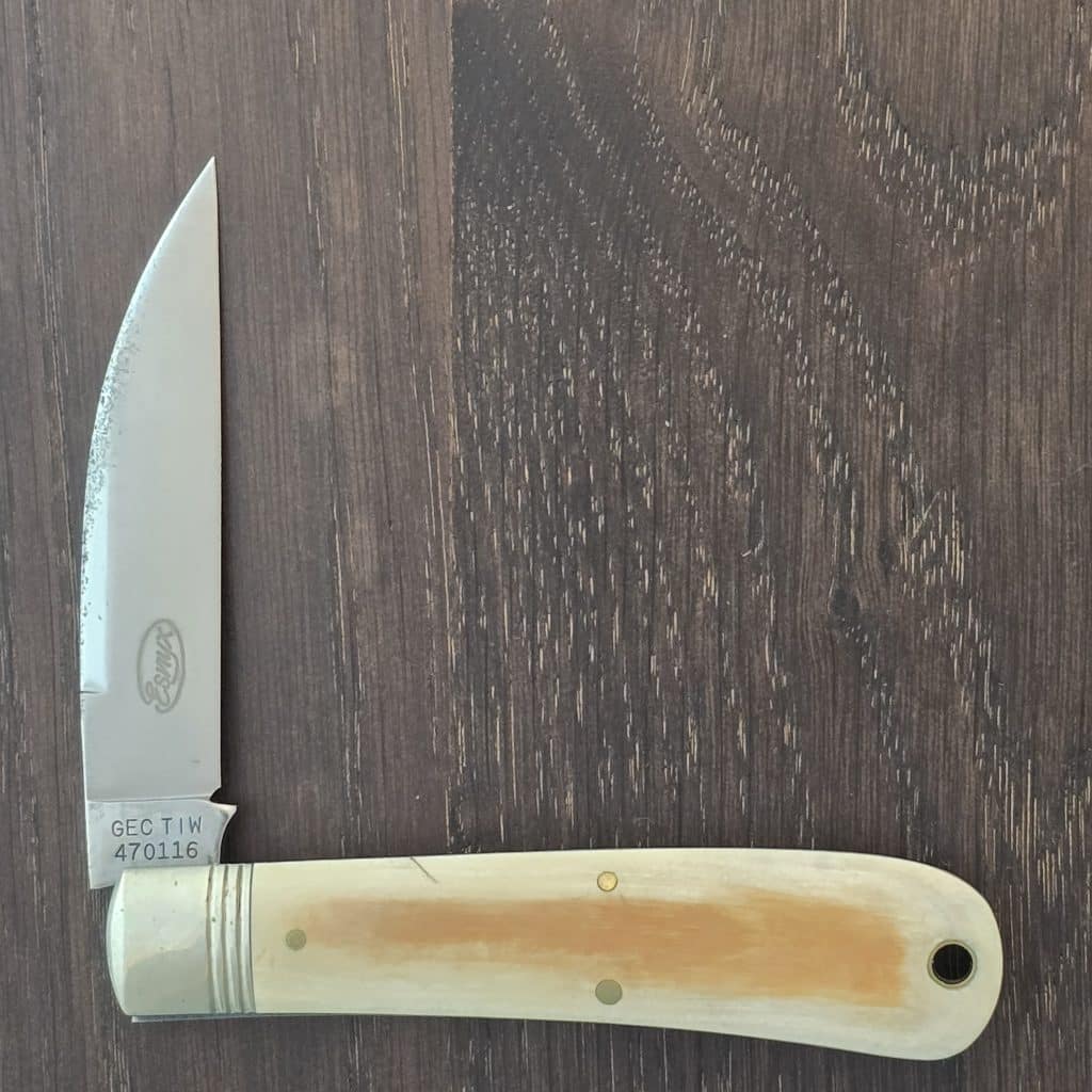 Great Eastern Cutlery #470116 with Custom Mammoth Scales from ESNYX KNIVES BY EVAN S. NICOLAIDES – gallery image 2