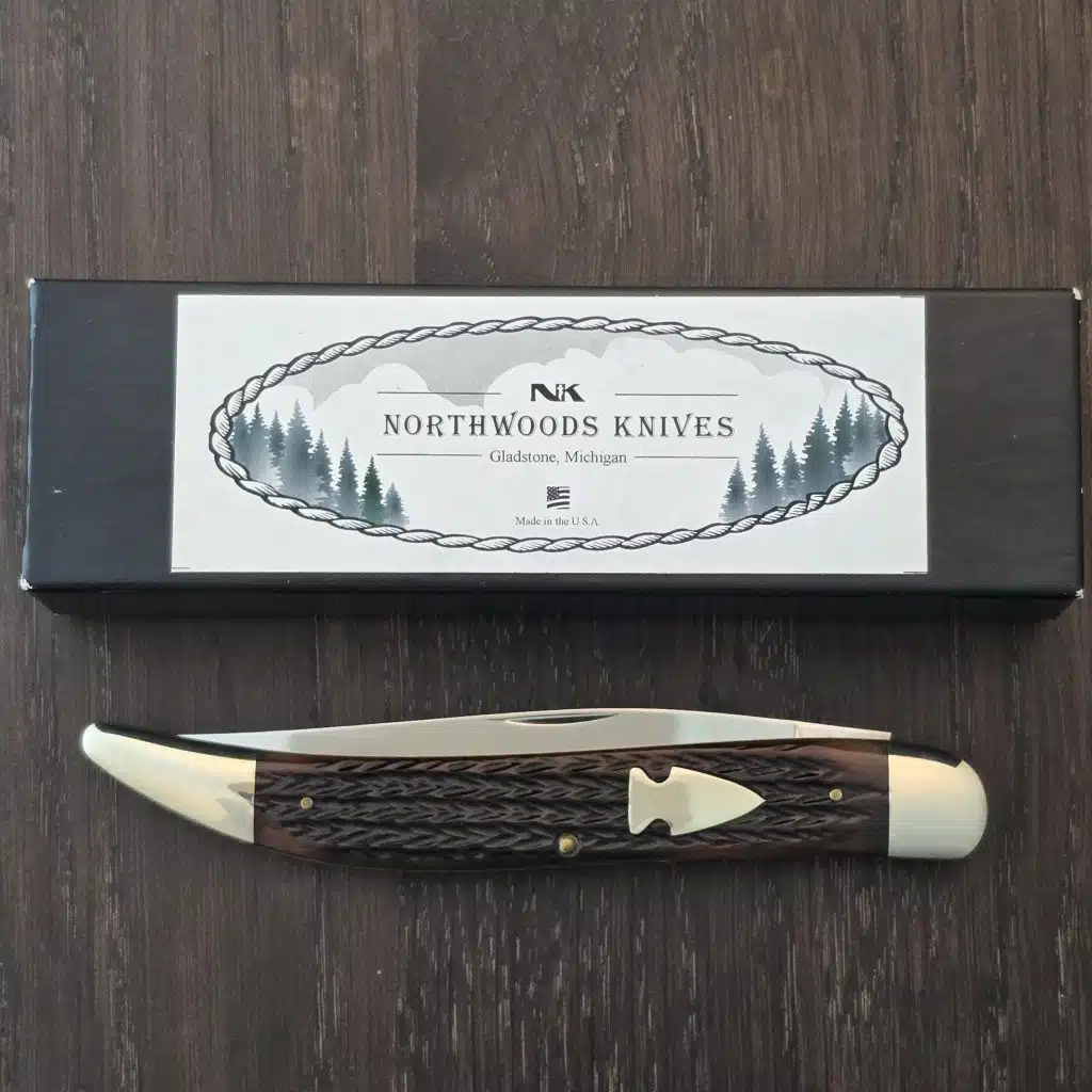 Northwoods Gladstone MI USA Large Toothpick Italian Jigged Bone - Image 5