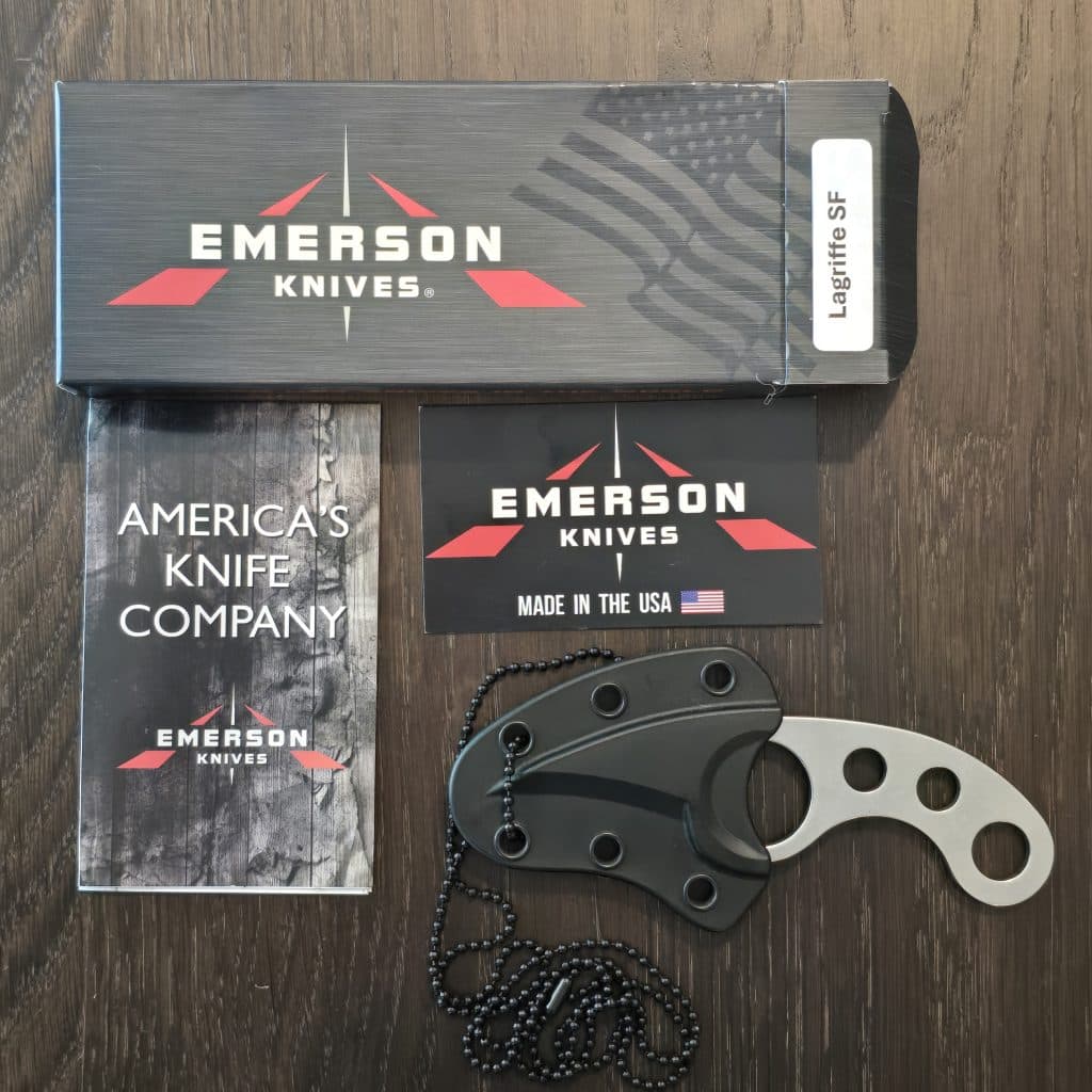 Emerson Knives USA La Griffe SF 1638 Fred Perrin Design 154 CM - Image 4