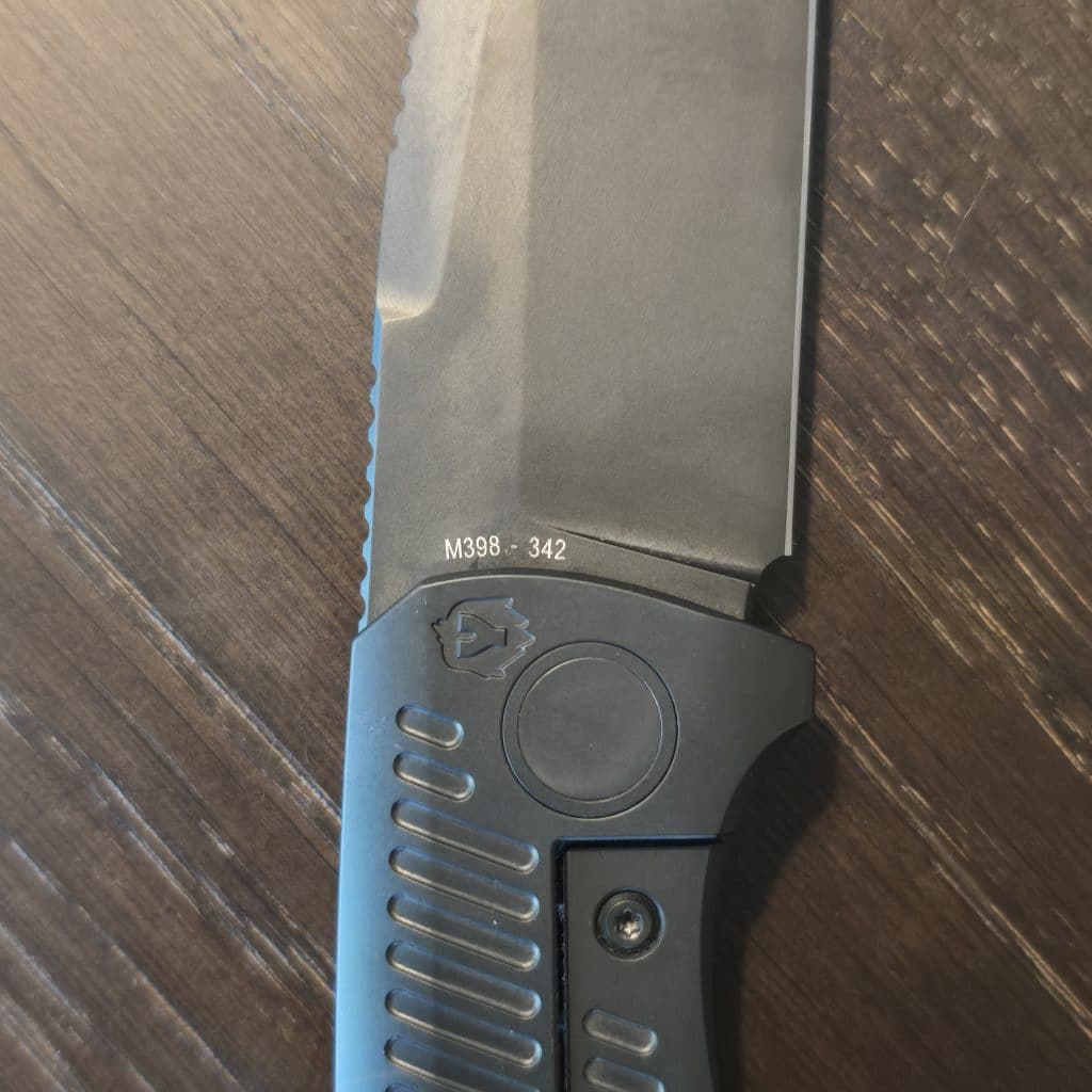 CKF Knives Gnome 2.0 By Danila Marechek in M398/ Damasteel/ Magnacore and Zicu Ti - Image 3